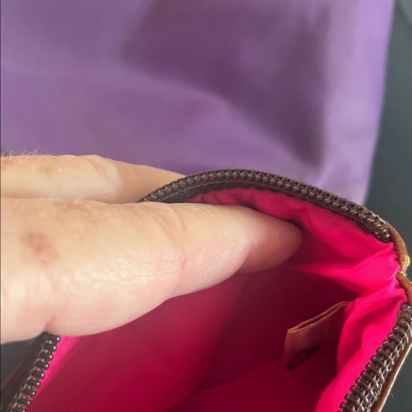 DOONEY AND BOURKE handbag with card wallet purple - Picture 12 of 15